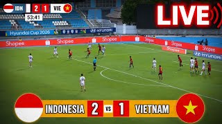 🔴LIVE TIMNAS INDONESIA VS VIETNAM MALAM INI! PIALA ASEAN CHAMPIONSHIP HYUNDAI CUP 2026