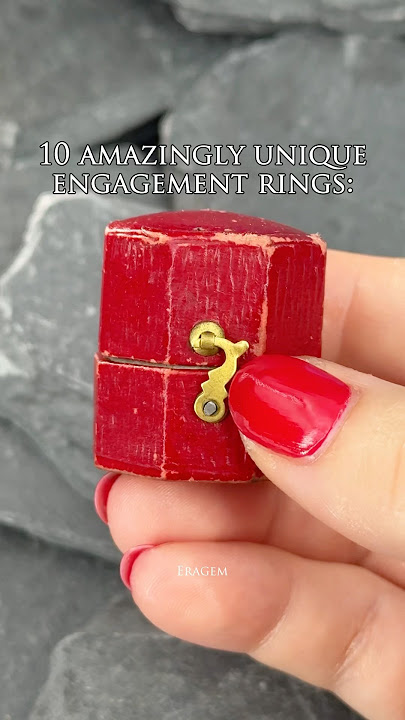 Amazingly Unique Engagement Rings - Which would you pick? Diamond, Sapphire, Tourmaline, Aquamarine