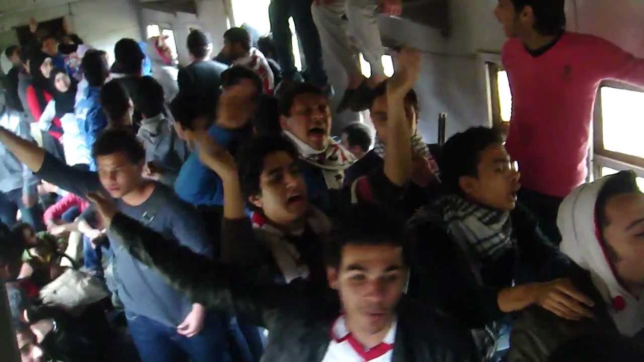 ultras white knight في القطار.MP4