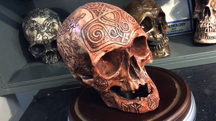 Odinson Thor Skull - Carved By Zane Wylie
