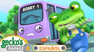 Bobby zigzaguea | 🐸 Garaje de Gecko | Carros para niños | Vídeos educativos