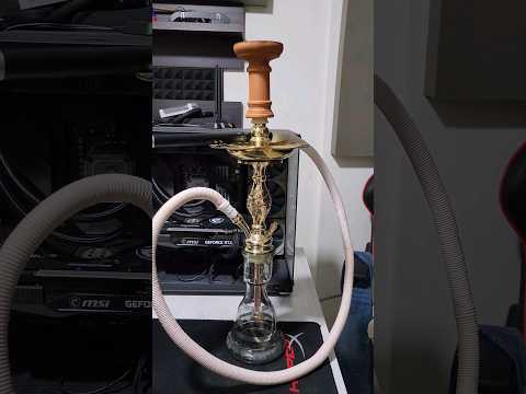 طريقة تحضير الارغيلة و المعسل اليوم شيشة معسل