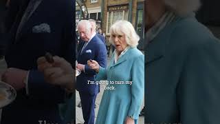 Her Royal Shyness: Queen Camilla Coyly Takes Bite of Chocolate Strawberry 🍓