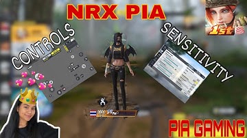 My SENSITIVITY + CONROLS SETTINGS | Rules of Survival        #Nrx#NrxPia#PiaGaming