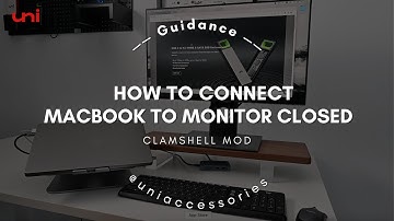 uniAccessories | How to Connect MacBook to Monitor Closed (Clamshell Mode) ｜2022