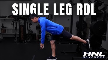 Single Leg RDL (Isometric) Tutorial | HNL Movement