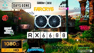 RX 6600 + i5 8400 en 2023 | 20 Games Tested 1080p