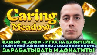 Caring Meadow - Игра на блокчейне, в которой можно коллекционировать, зарабатывать и донатить!