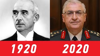 1920 - 2020 Türkiye'nin Bütün Genelkurmay Başkanları. Türk Ordusu Komutanları. // HIZLI BİLGİ