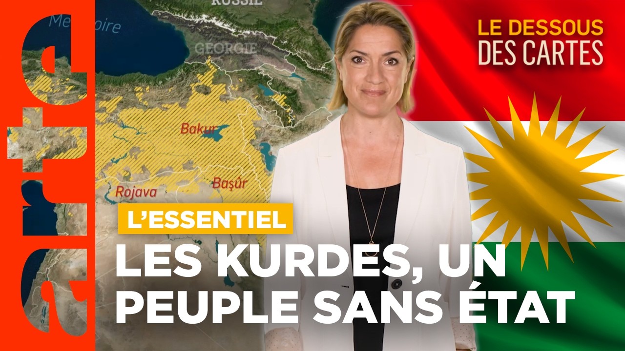 Les Kurdes : l'autre peuple sans État | L'Essentiel du Dessous des Cartes | ARTE