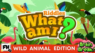 What Am I? Animal Edition | Kids Brain Break | ESL Games