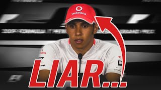 When Lewis Hamilton Lied to All of Us...