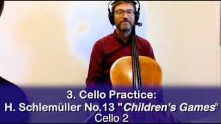 3.  Cello Practice: Schlemüller "Children's Games" screenshot 5