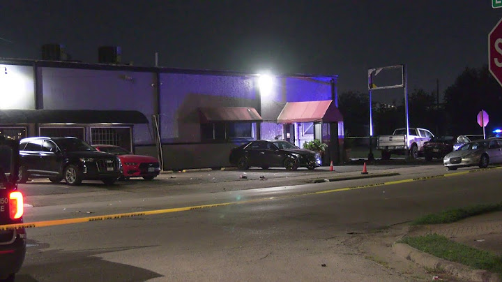2 dead, 5 hurt after mass drive-by shooting at SE Houston club