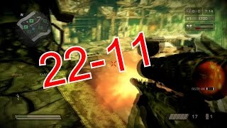 KillZone 3 BodyCount gameplay (22-11 KD)
