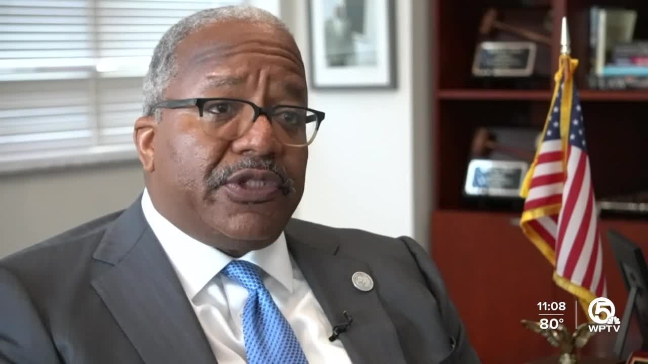 West Palm Beach Mayor Keith James reacts to recent racist incidents ...
