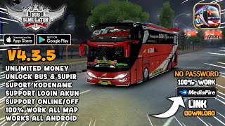 BUSSID!! Bus Simulator Indonesia Mod Apk v4.3.5 No Ads - Unlimited Money Terbaru 2025 screenshot 4