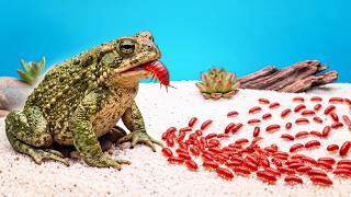 1,000 Woodlice Versus a Common Toad