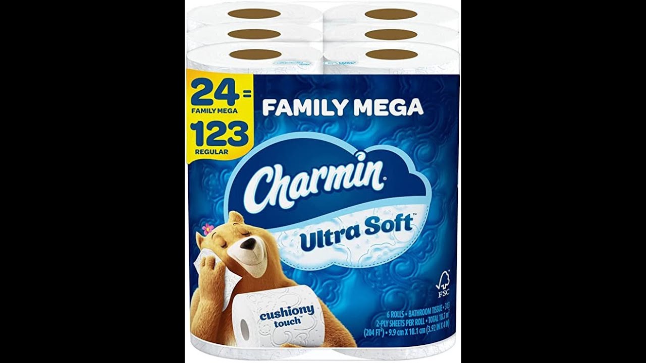 Review About Charmin Ultra Soft Cushiony Touch Toilet Paper, 24 Family ...