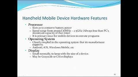 Topic 1 Introduction to Mobile Application Development Part 1