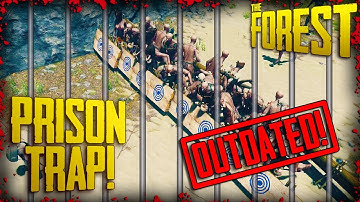HOW TO BUILD A PRISON TRAP! (v0.71 - READ THE VIDEO DESCRIPTION!) | The Forest