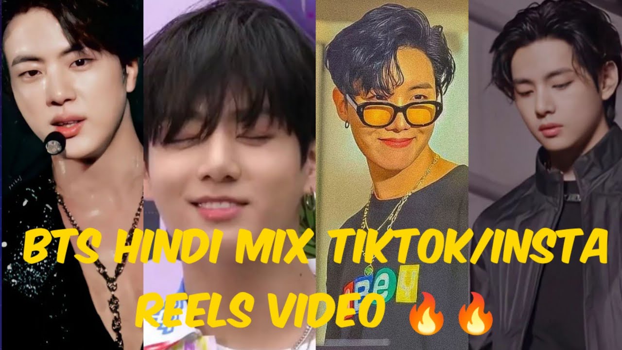 BTS HINDI MIX TIKTOKINSTA REELS VIDEO cuteanimals7742