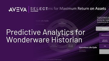 Predictive Analytics for Wonderware Historian