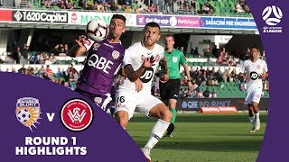 Hyundai A-League 2018/19 Round 1: Perth Glory 1 - 1 Western Sydney Wanderers Highlights
