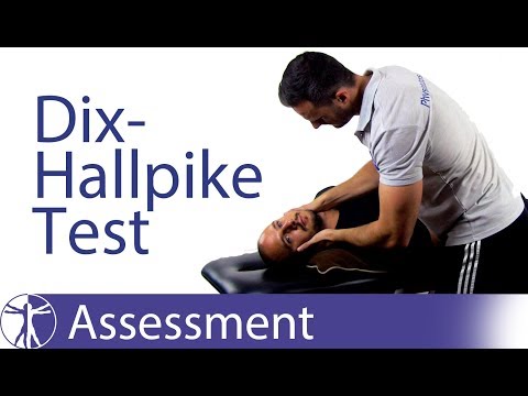 Video: Dix-Hallpike Manoeuvre: Wat Het Is En Waarom Het Wordt Uitgevoerd