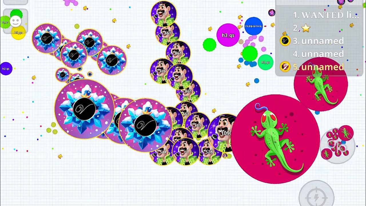Sarok + Vox = BEST DUO? (AGARIO MOBILE)