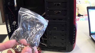 Logisys CS368RB ATX-Mid Tower Computer Case Unboxing+Review