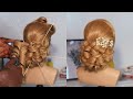 BRIDAL HAIR STYLE FOR LONG HAIR | WEDDING AND PROM HAIRSTYLES #louisihuefo #bridalhairstyles