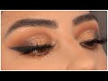 HUDA BEAUTY CARAMEL BROWN PALETTE TUTORIAL!