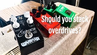 Worship Guitar Sound - Should you stack Overdrive Pedals? (Yes...you should)