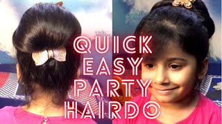 Quick and Easy PARTY HAIRDO || #LastMomentStyles