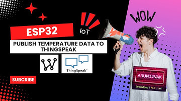 Publish Temperature reading to Thingspeak  | #wokwi | #iot | #esp32 | #thingspeak | #dht11