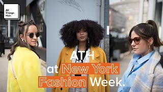 The Real Hair Trends at New York Fashion Week | NYFW FW20