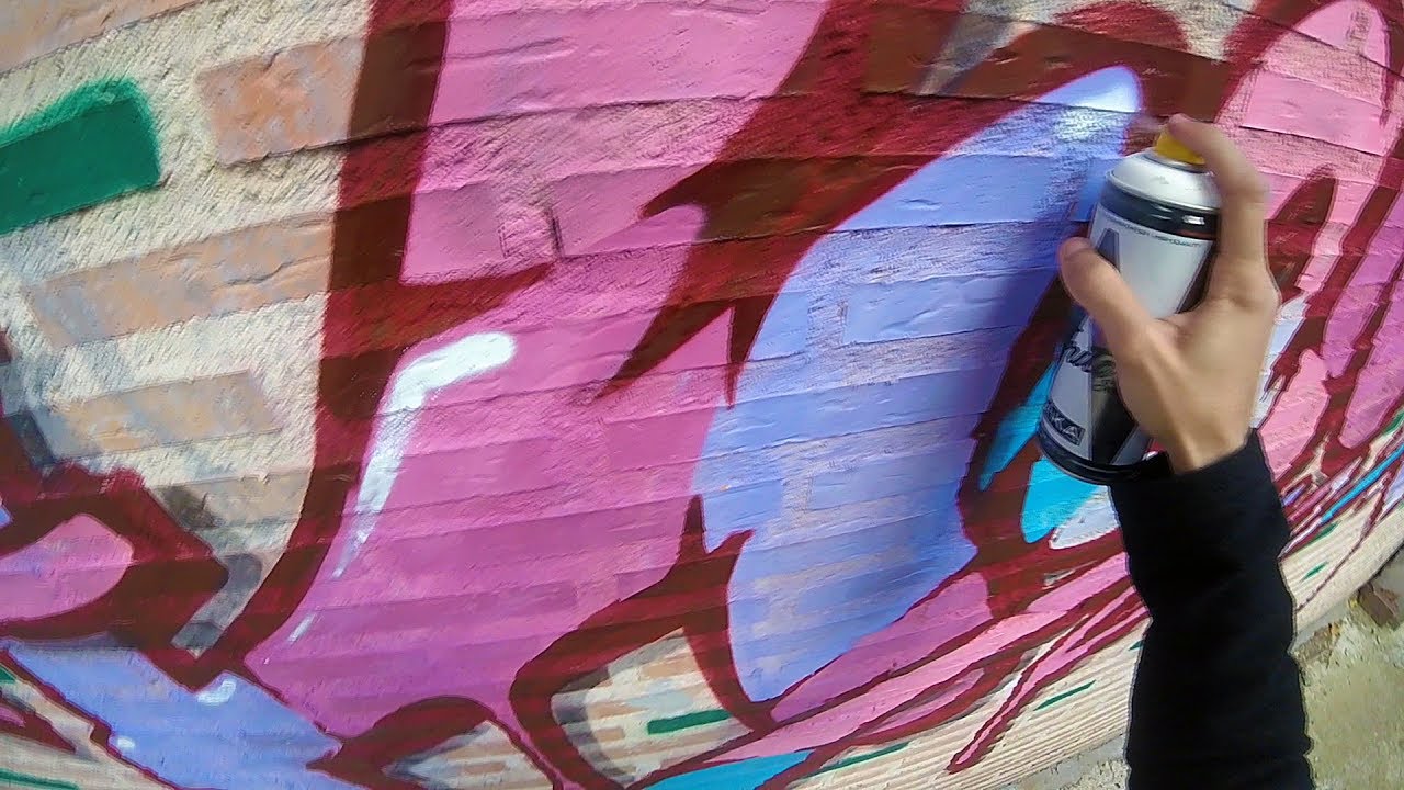 Graffiti - Rake43 - Brick Wall