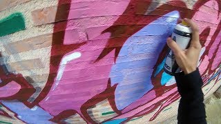 Graffiti - Rake43 - Brick Wall