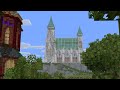 I Built an OLD CHURCH To hide my Villagers in My Minecraft survival Forever World