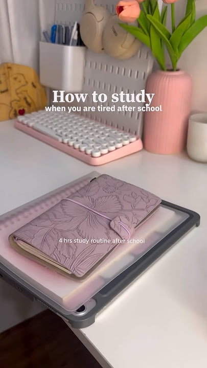 How to study when you are tired after school 📚😳#shorts #studymotivation