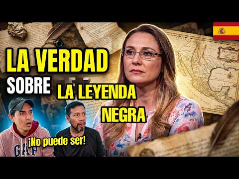 😯MEXICAN historian destroys the BLACK legend, Mexicans react to Spain foreigners react