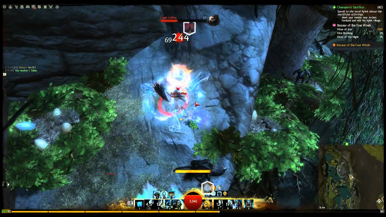 Kite Bombing achievement