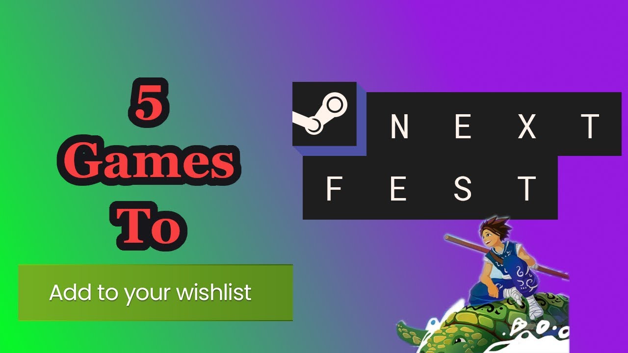 5 Upcoming Indie Games To Play - Steam Next Fest October 2024 - YouTube