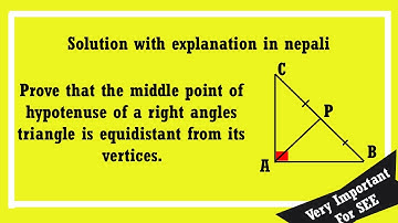 SEE optional math (Vector) - episode 6 (Bikram sir)