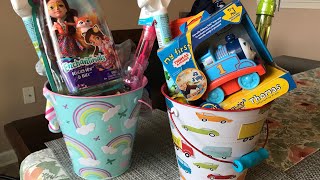 WHAT&#39;S IN MY KIDS EASTER BASKETS! | 2018