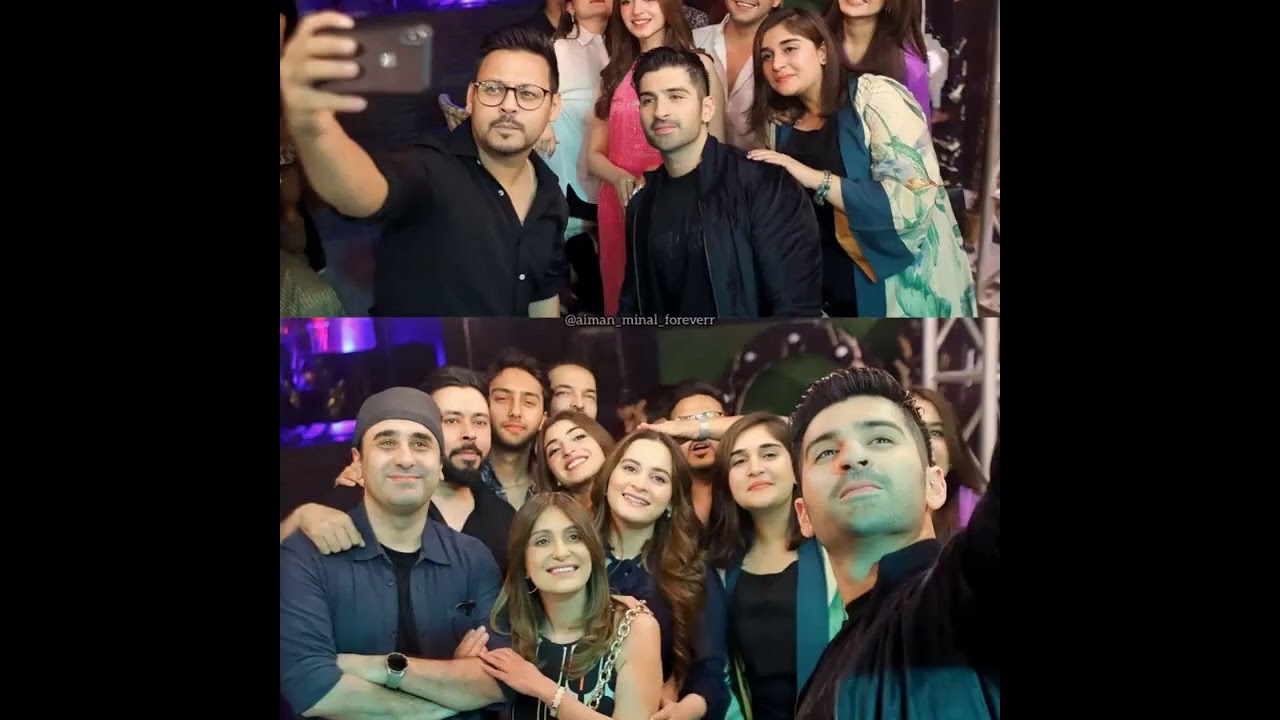 Celebrities at birthday celebrities at Kinza hashmi birthday pics
