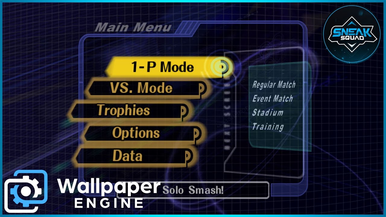 [4K60] Smash Bros Melee Menu Ambience - YouTube