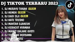 DJ TIKTOK TERBARU 2023 - DJ MERAYU TUHAN X NEMEN SLOW FULL BASS