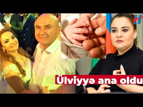 Əməkdar artist Ülviyyə Əliyeva ana oldu - FOTO